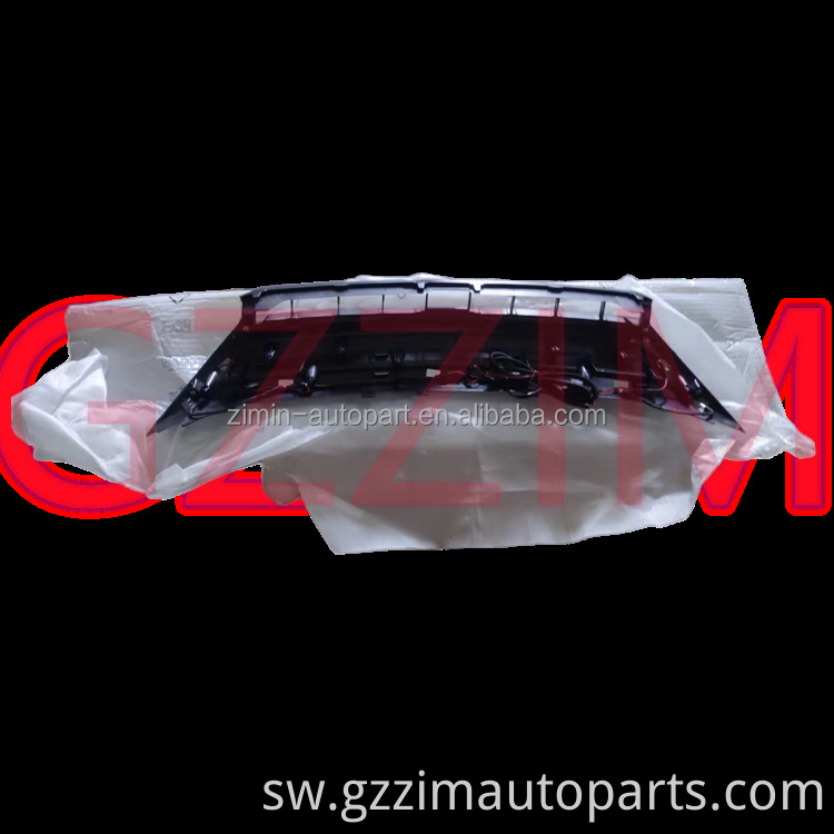 ABS Black Grille Middle Grille Front Kit kwa Harrier 2014